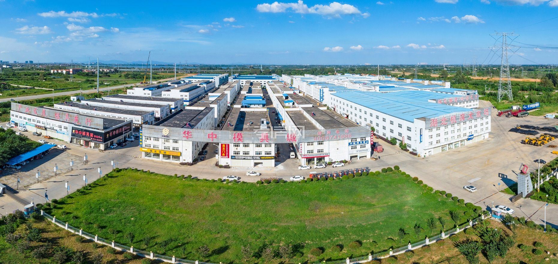 华中模具城2800-3800平 栋钢构厂房热销中