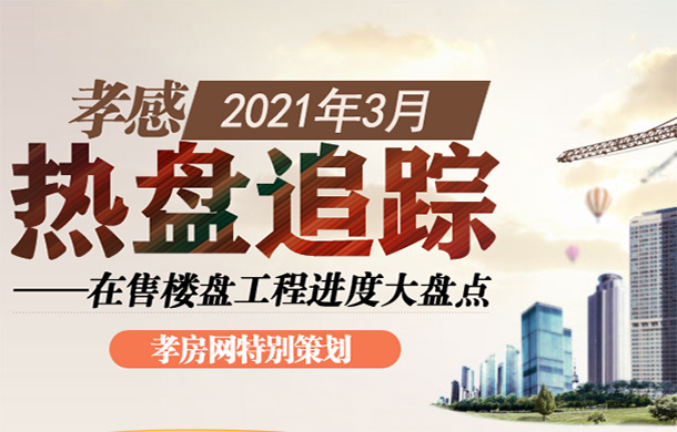 孝感2021年3月在售樓盤工程進(jìn)度大盤點(diǎn)