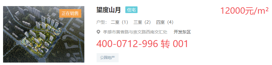 孝感 樓市 房價(jià)