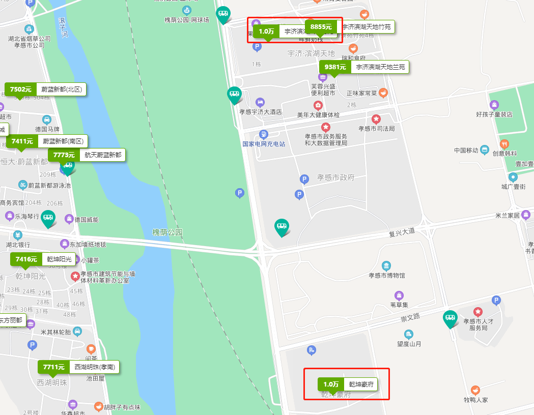 孝感 樓市 房價(jià)