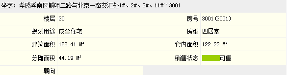 孝感 公攤 面積