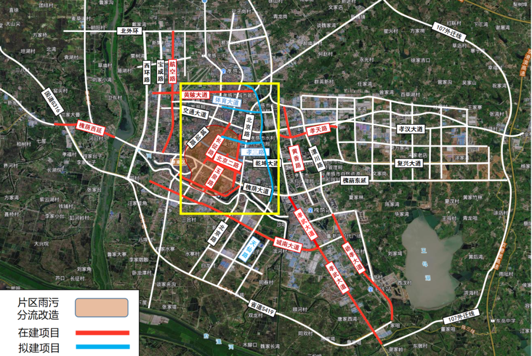出行注意！孝感城區(qū)多條路段施工，繞行避堵看這里！