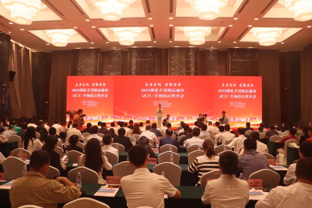 2023孝感精品地塊（武漢）專場招商推介活動在漢舉辦