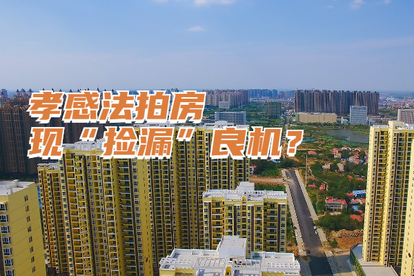 2527元/㎡起拍！孝感法拍房現(xiàn)“撿漏”良機(jī)？