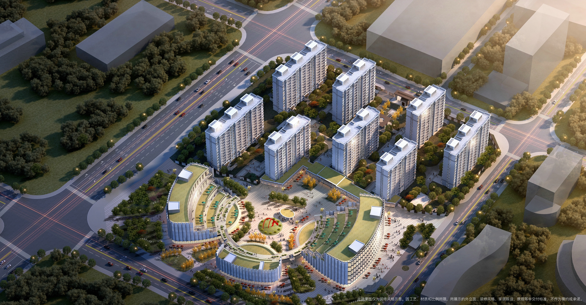 崇文廣場(chǎng)·玖璋院鳥(niǎo)瞰圖