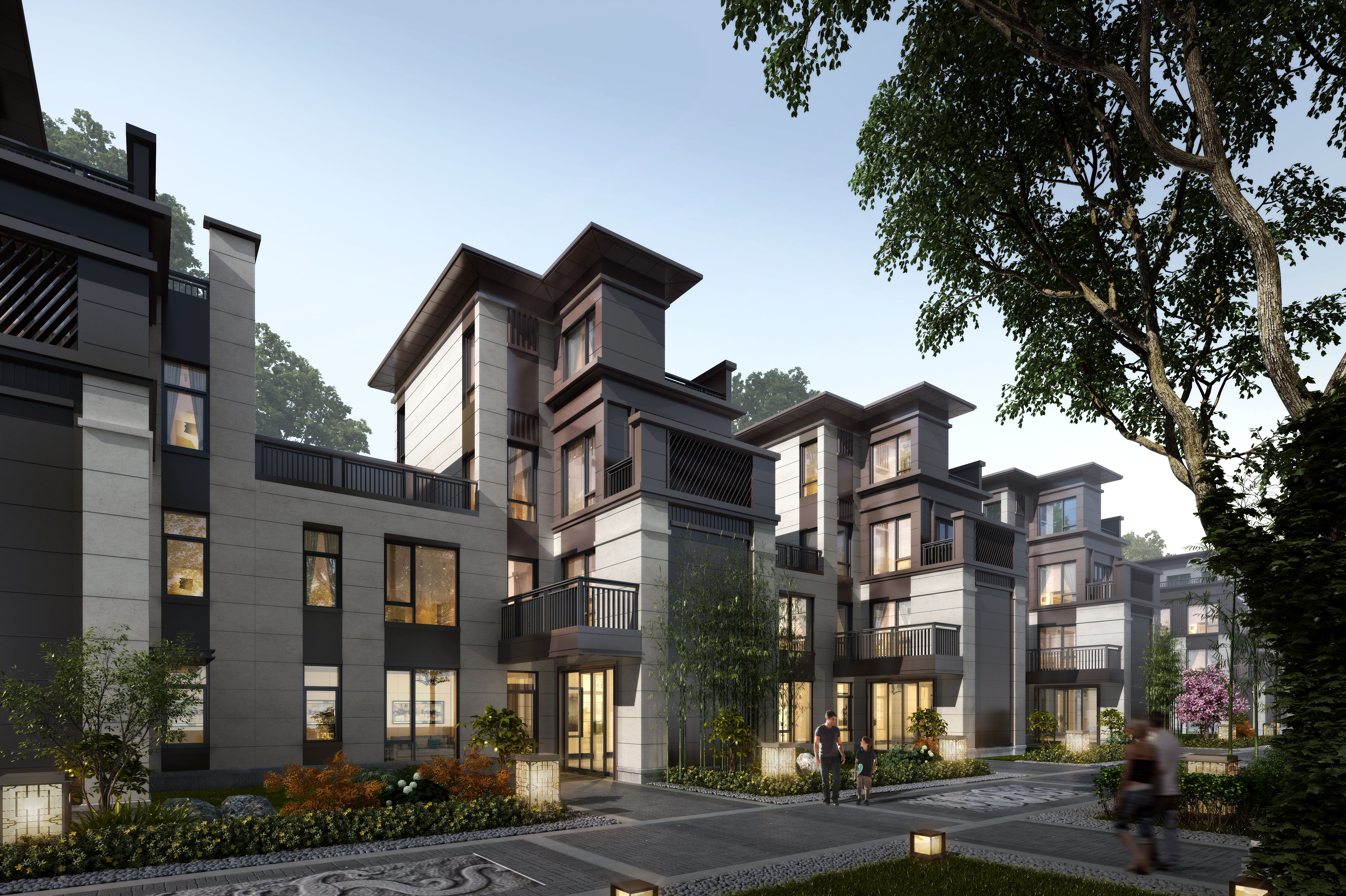 奧園天河書院項目效果圖