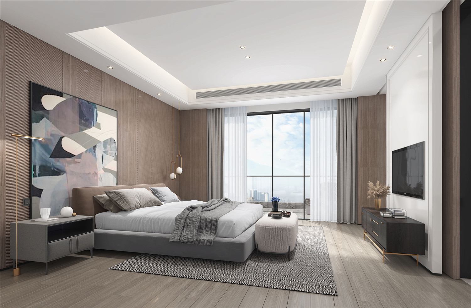 奧園天河書院143㎡戶型效果圖