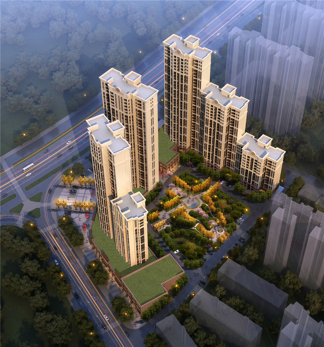 恒安·南岸馨園效果圖