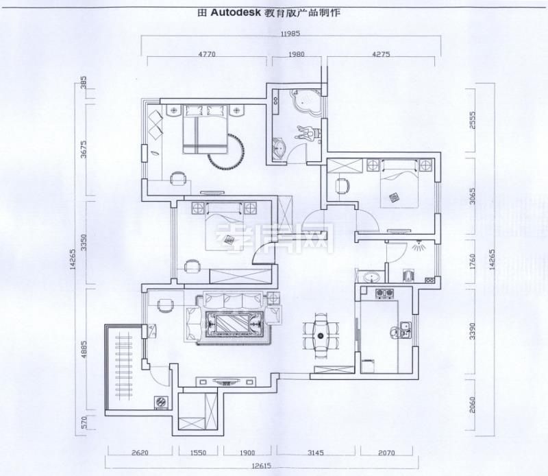 個(gè)人房源：中建花園一期洋房