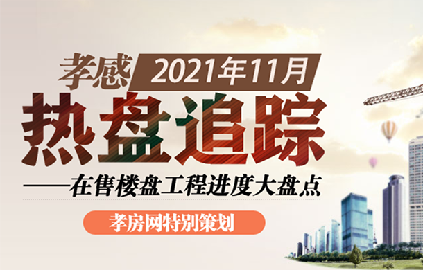 孝感2021年11月在售樓盤工程進度大盤點