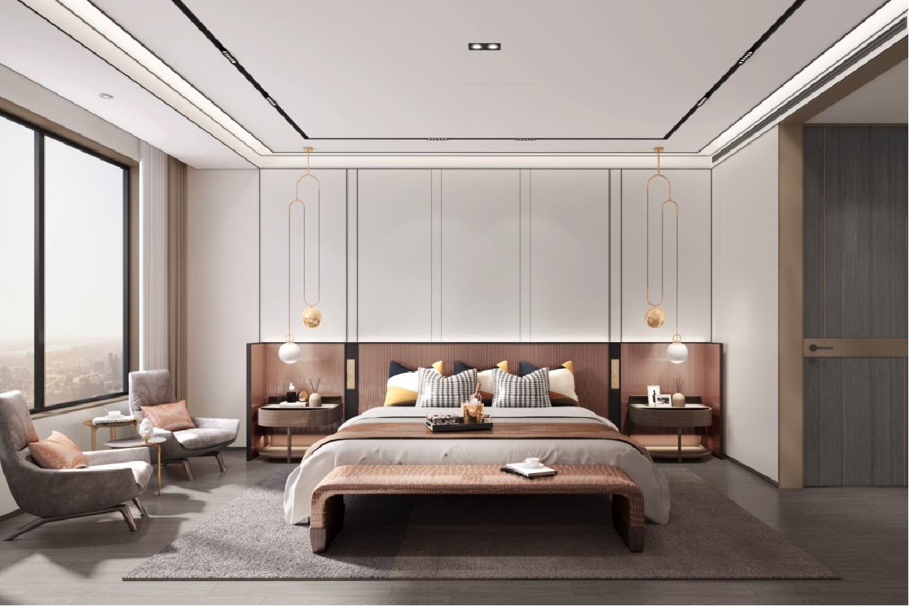 182㎡樣板間主臥