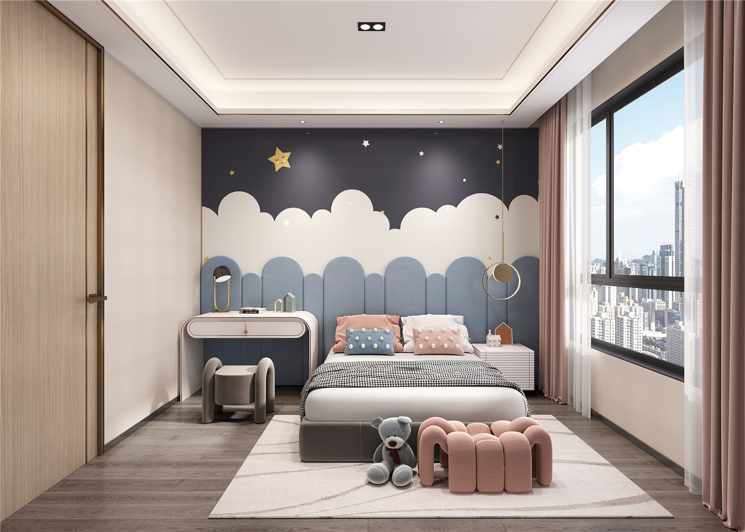 123㎡樣板間兒童房