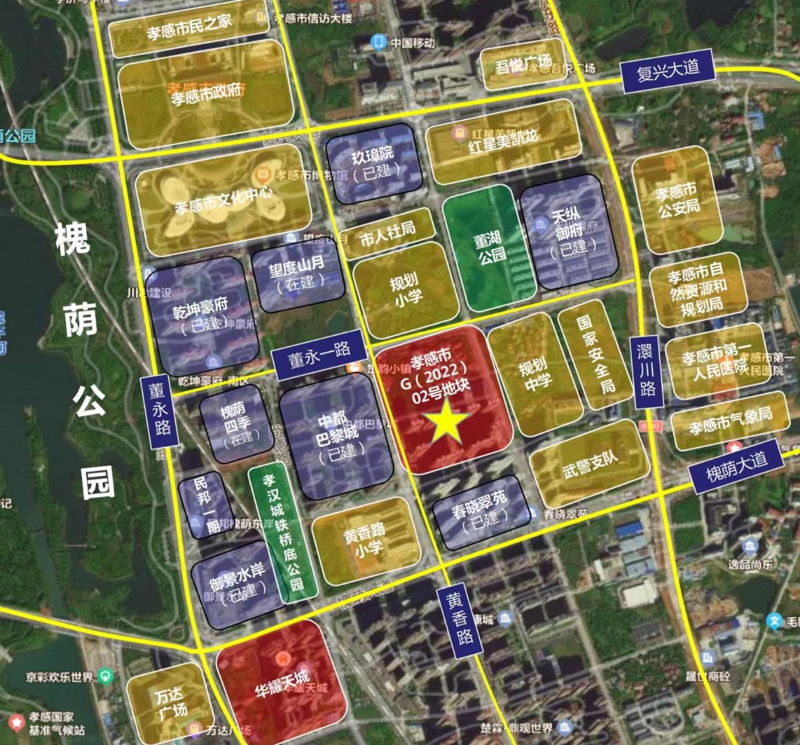 2023年孝感第一拍！東城核芯住宅地塊成交！