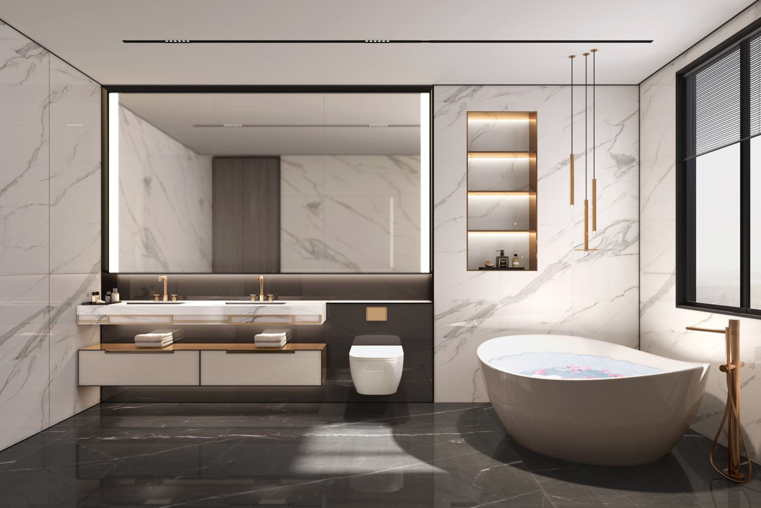 182㎡樣板間衛(wèi)生間