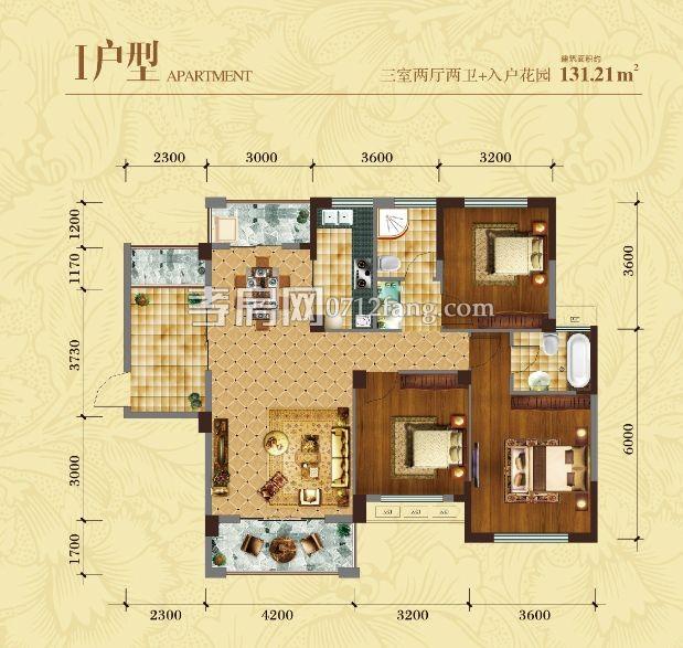 中建·國際花園二期（尚都）二期I戶型戶型圖