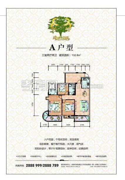 鳳凰國際戶型圖