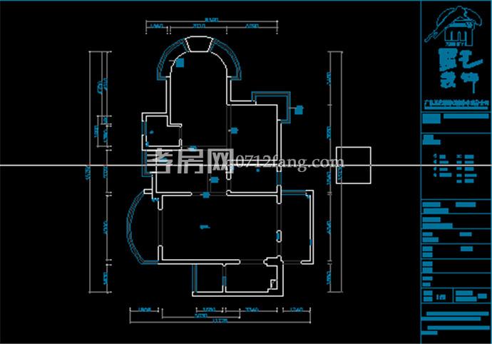 航天首府三室兩廳戶(hù)型圖