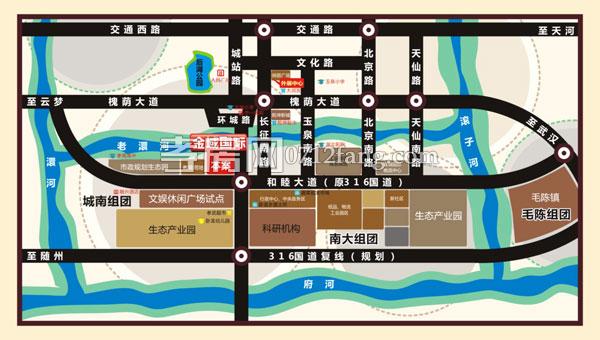 金域國(guó)際區(qū)位圖