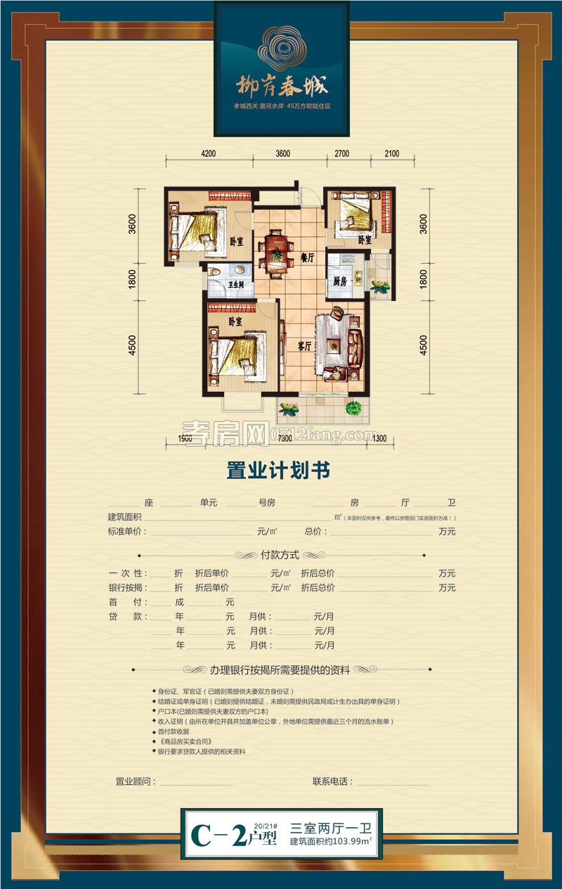 柳岸春城--C-2戶型