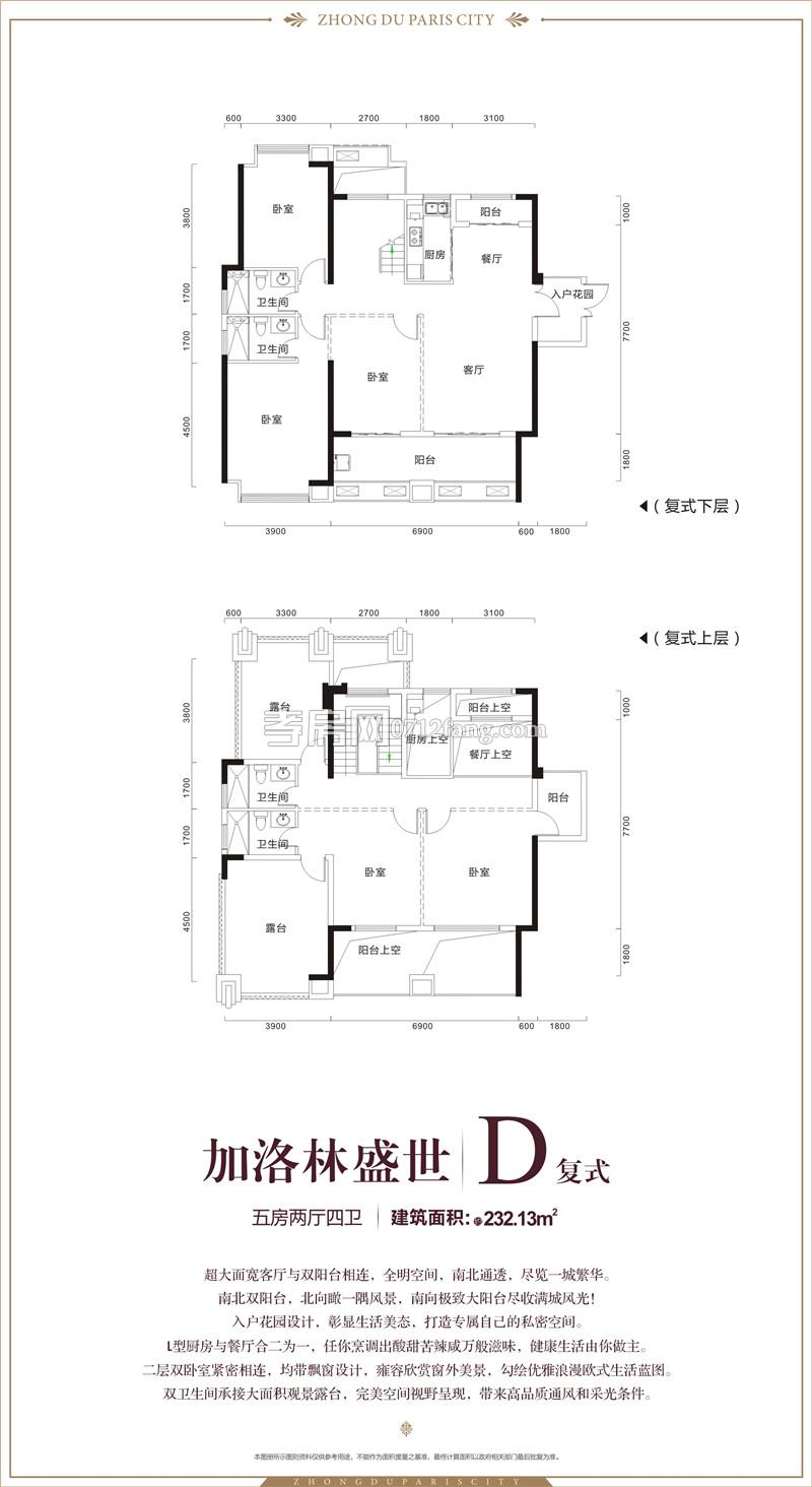 中都巴黎城--D復式