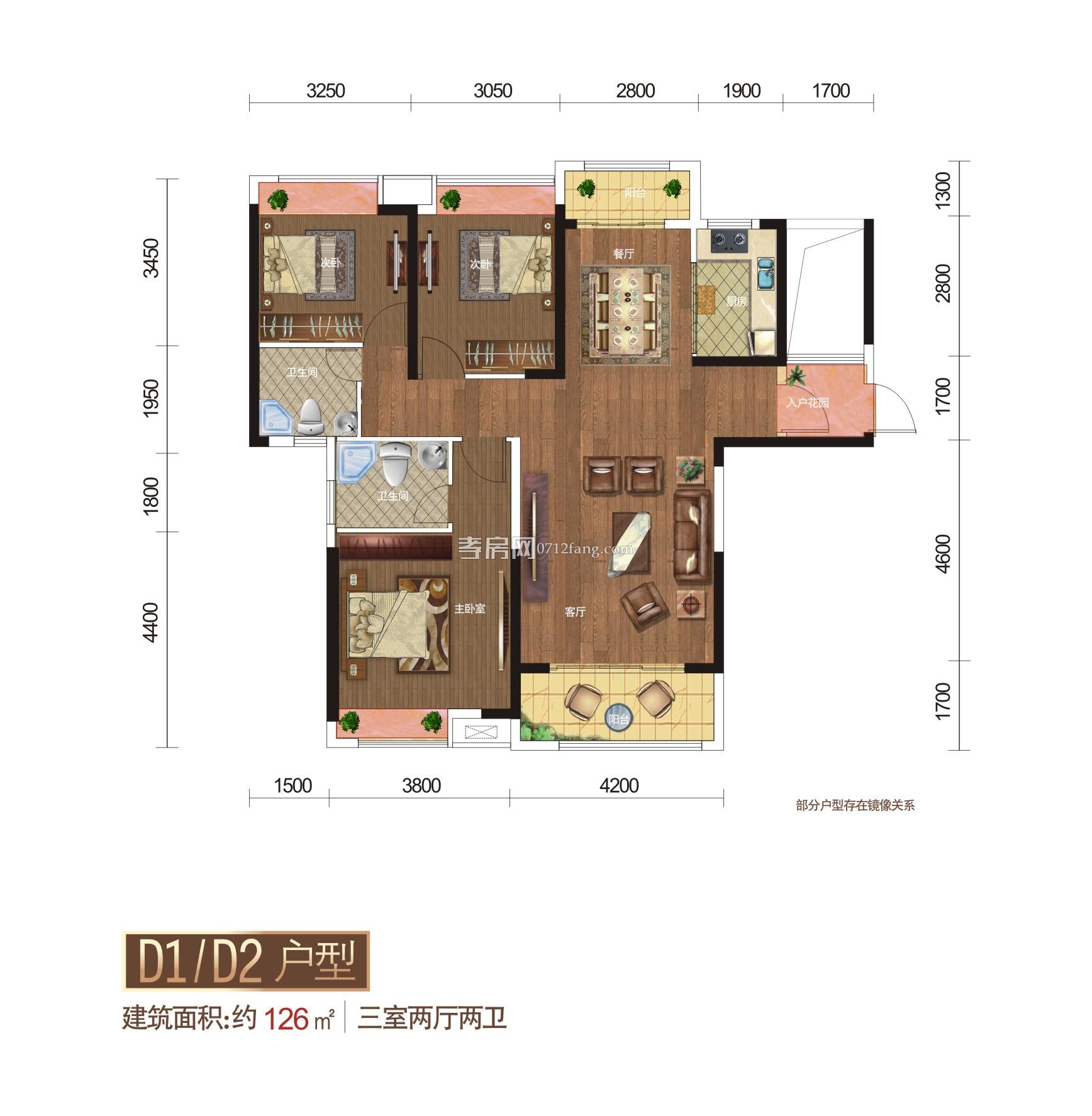 城市中央廣場(chǎng)-D1/D2戶型