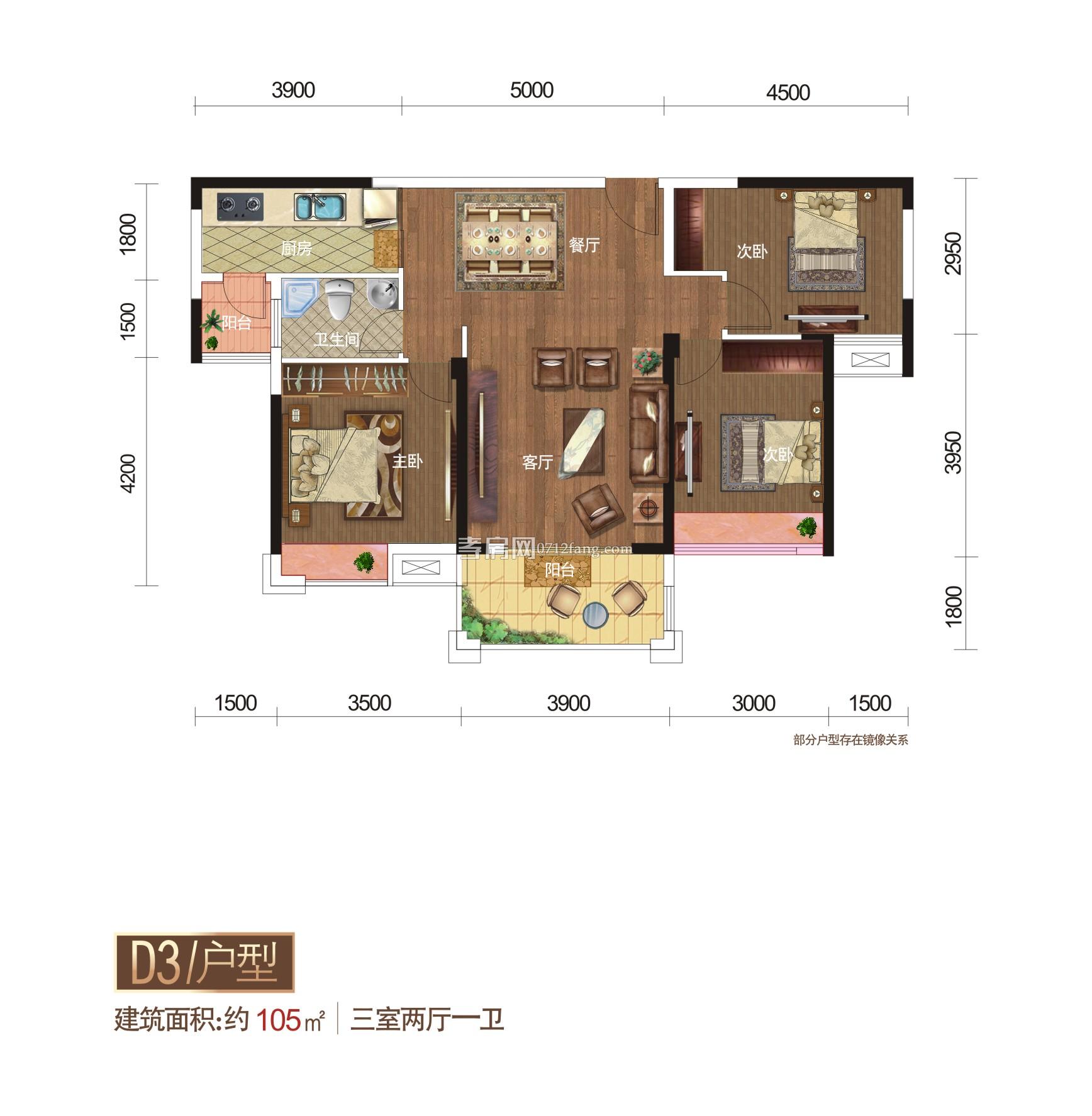 城市中央廣場-D3戶型