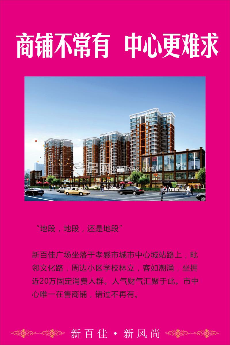 新百佳廣場商鋪戶型圖