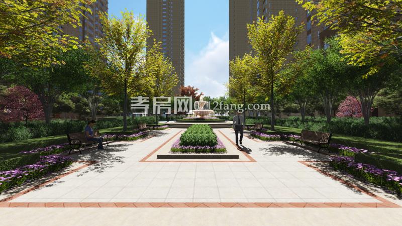 華耀天城景觀效果圖