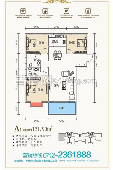 金都·九龍城A1戶型圖戶型圖
