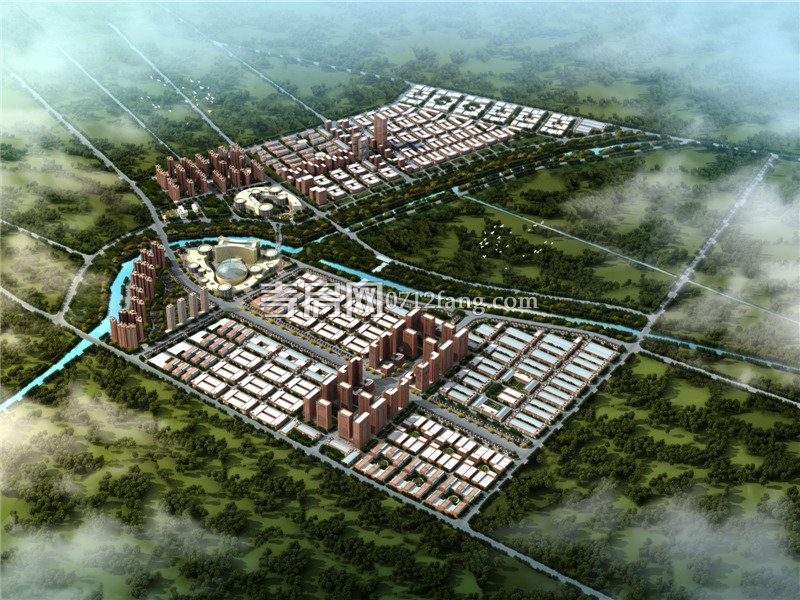 東山頭華中創(chuàng)新產(chǎn)業(yè)園鳥瞰圖