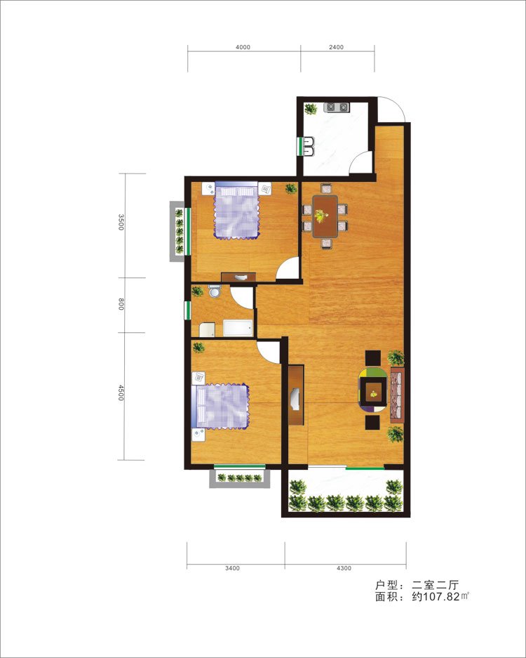 逸景名門二期戶型圖
