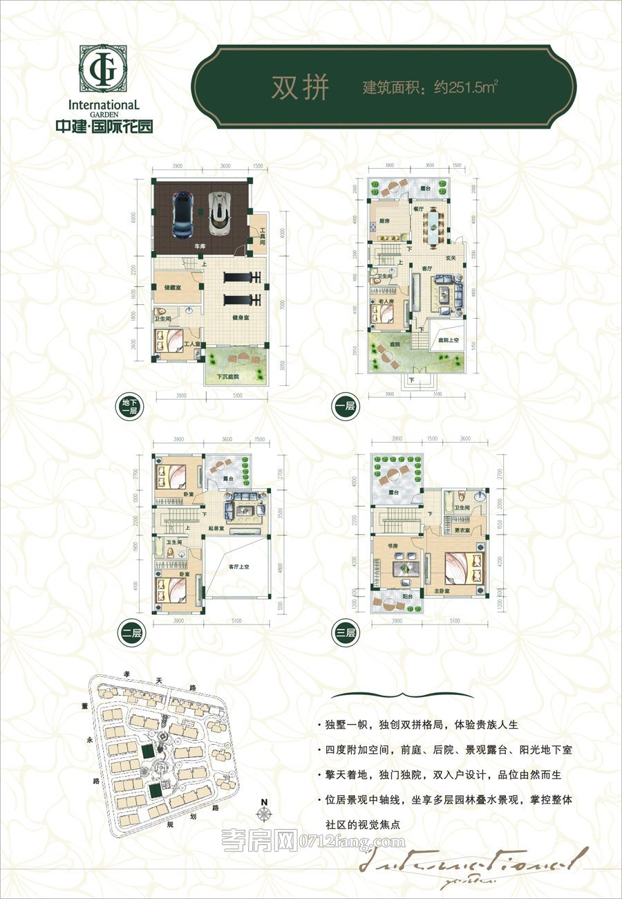 中建·國際花園二期（尚都）戶型圖