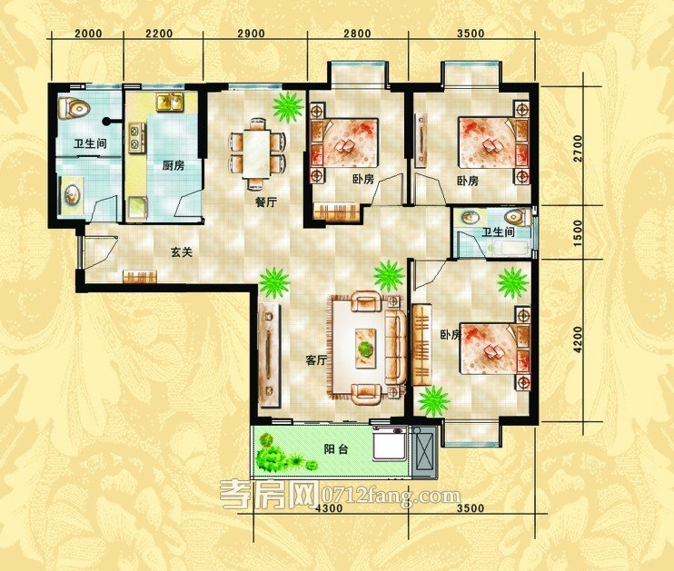 錦繡同升--戶型A