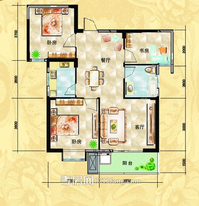 錦繡同升--戶型C