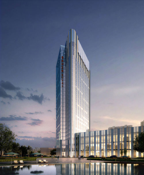 五星級酒店效果圖