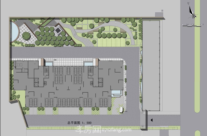 體育風景車庫平面圖