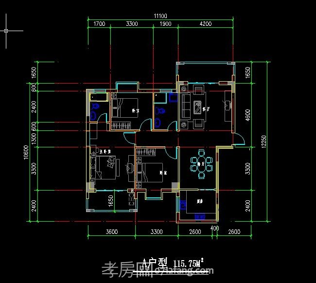 世紀(jì)花城戶型圖