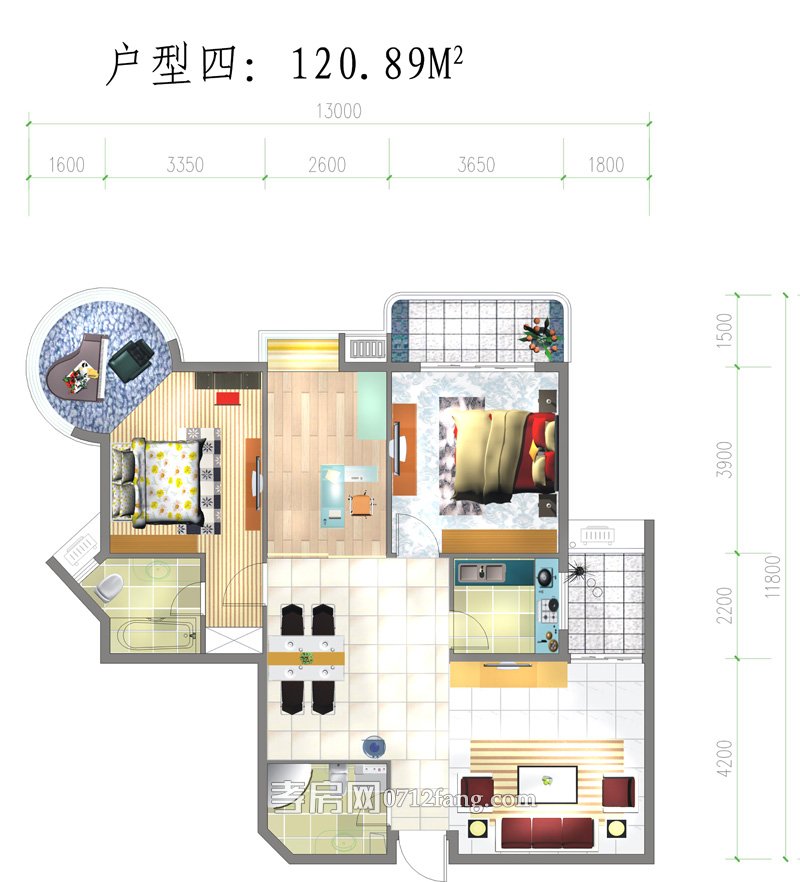 錦繡豪庭戶型圖