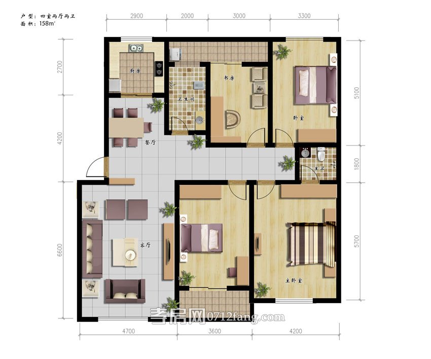 華隆家園 戶型圖