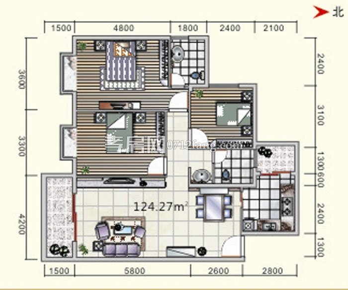 清華園·清華廣場戶型戶型圖