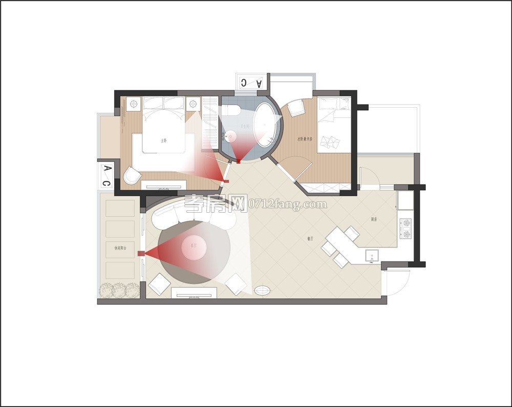 民邦·槐蔭東岸E戶型樣板房