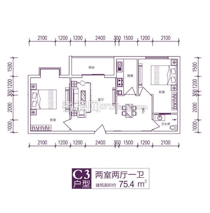 華廈龍成--C3戶型