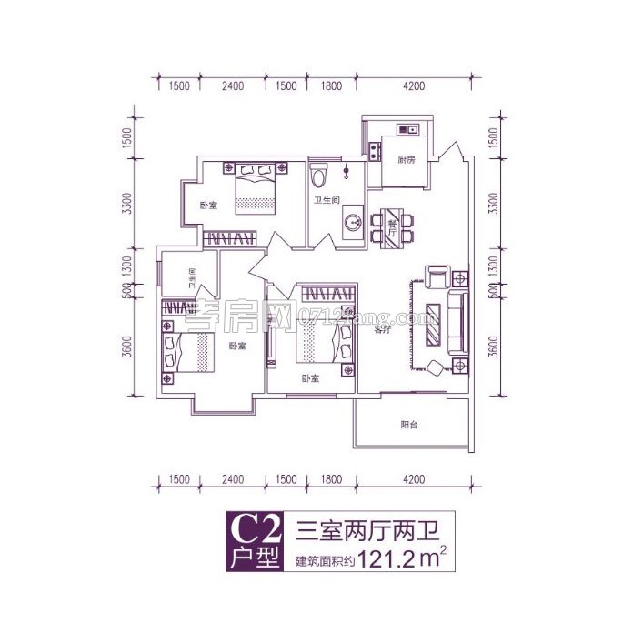 華廈龍成--C2戶型