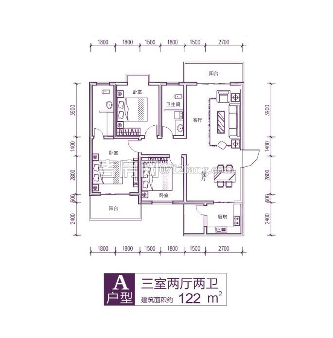 華廈龍成--A戶型