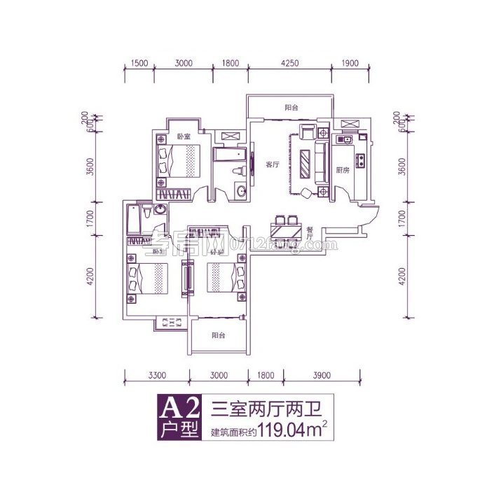 華廈龍成--A2戶型