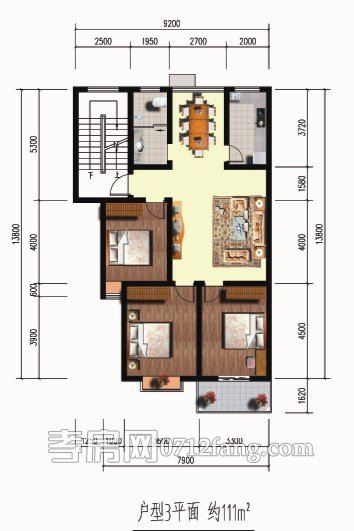 天運家園戶型2戶型圖
