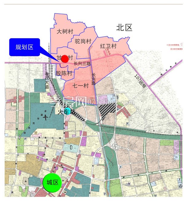 鳳凰家園區(qū)位圖