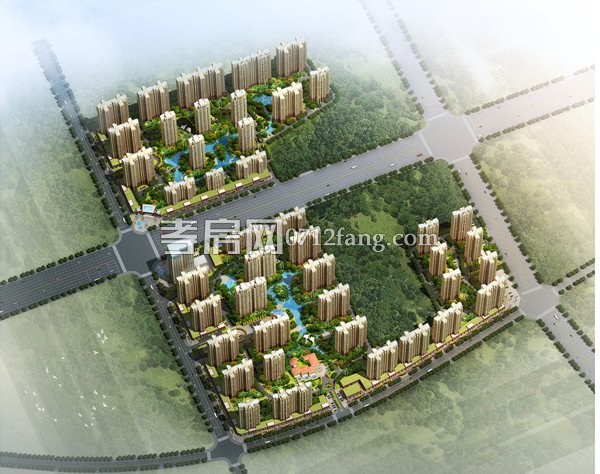 國(guó)風(fēng)鴻城效果圖