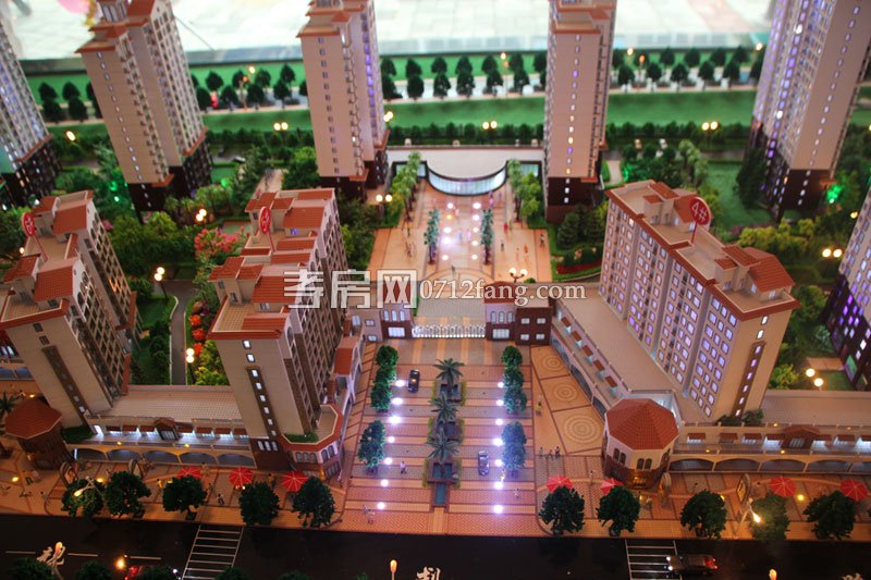 上善·融園天地沙盤圖