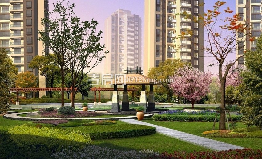 小區(qū)內(nèi)部效果圖